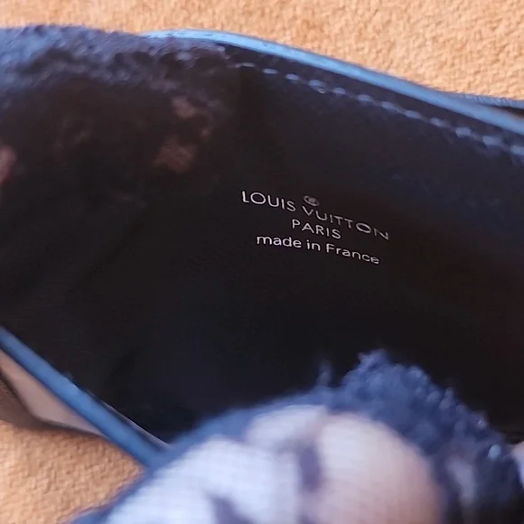 Louis Vuitton Graphite Black Gray Damier Card Holder Insert Long Wallet - Picture 5 of 6